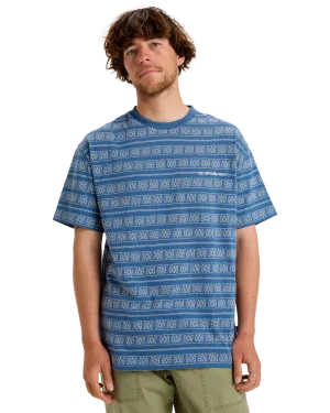 Tilebloom T-Shirt in Vintage Indigo