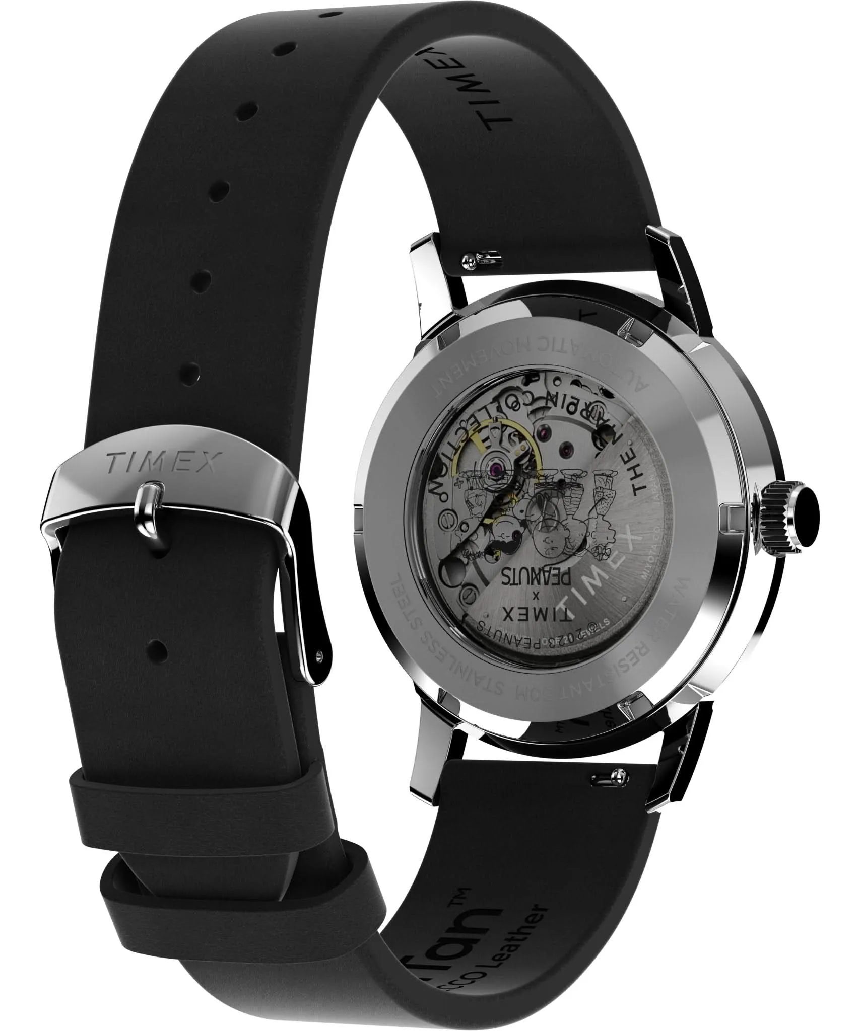 Montre Timex Gents Peanuts en finition argentée TW2W49600