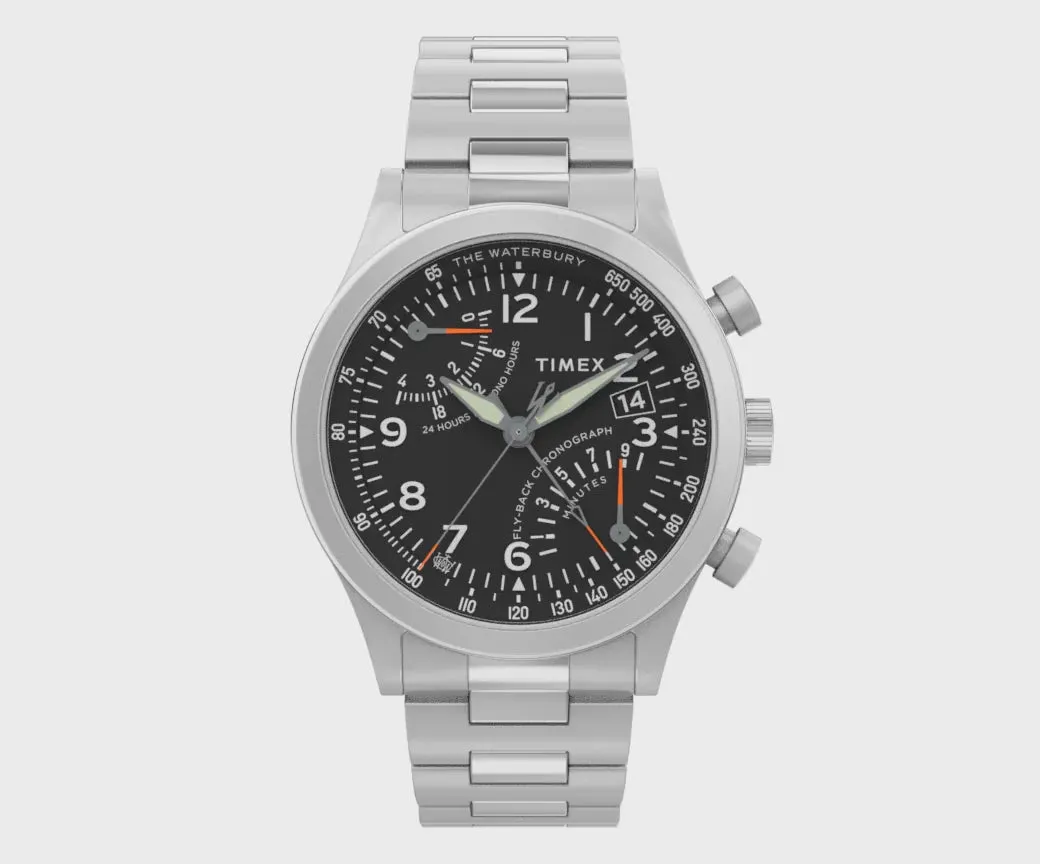 Timex Gents Waterbury Montre Noire TW2W47800
