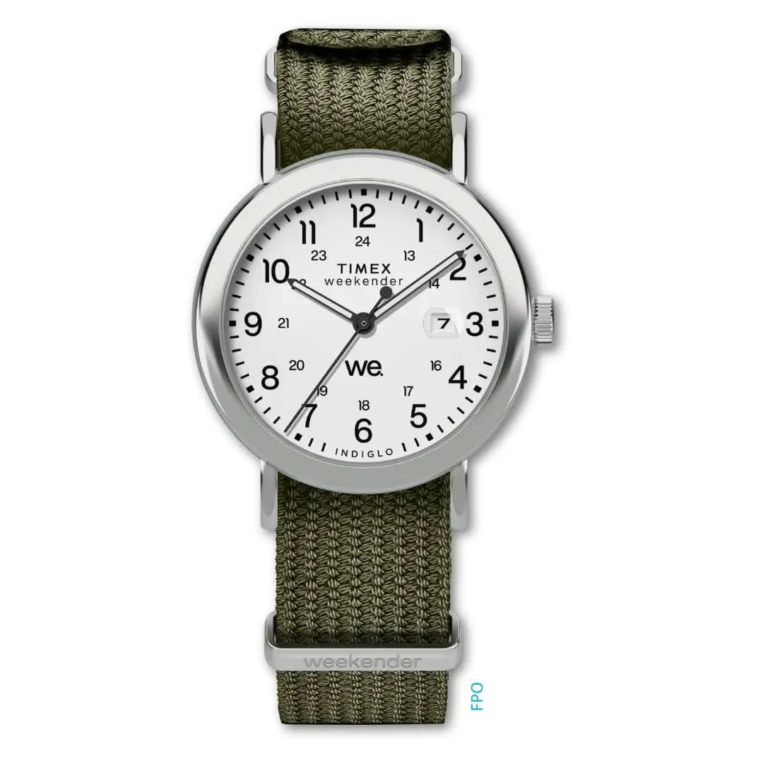 Montre Timex Gents Weekender Main Line Blanche TW2W86000