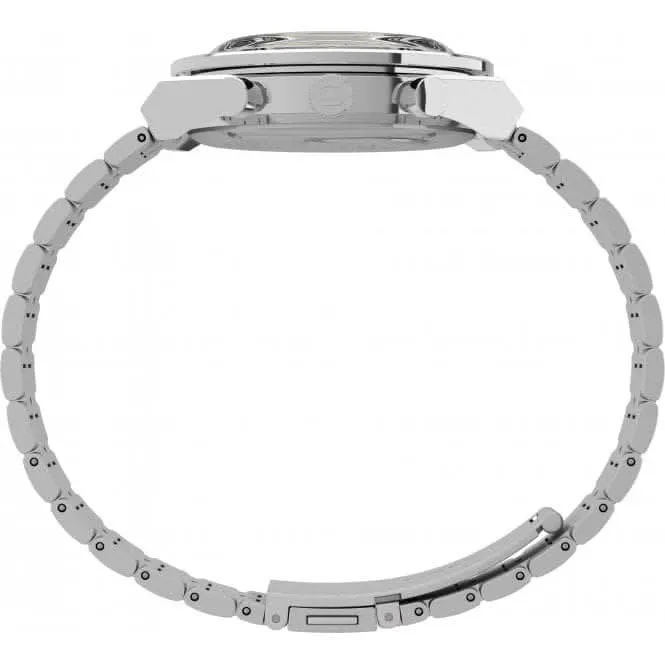Montre Timex Lab en acier inoxydable finition argent TW2V42600