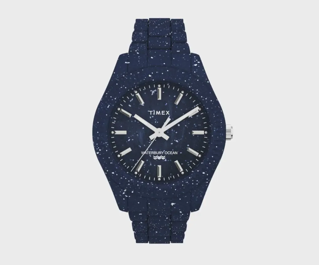 Montre Timex Legacy Ocean avec bracelet en plastique recyclé TW2V37400