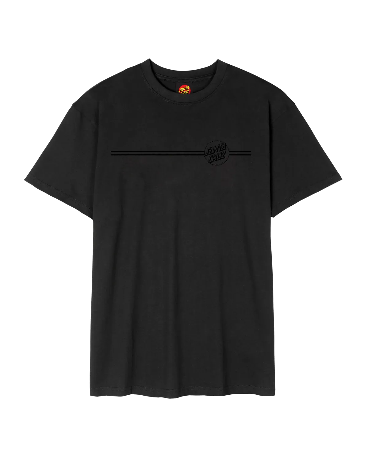 Tonal Opus Dot T-Shirt in Black