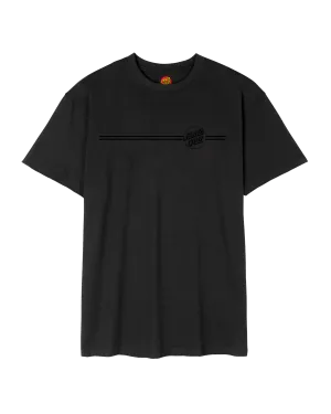 Tonal Opus Dot T-Shirt in Black