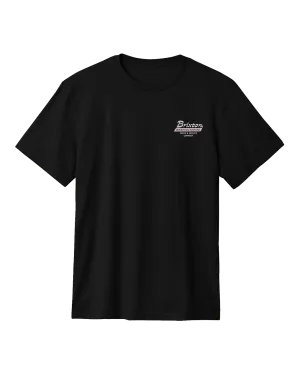 Township Tailored T-Shirt in Black & Smoke Grey