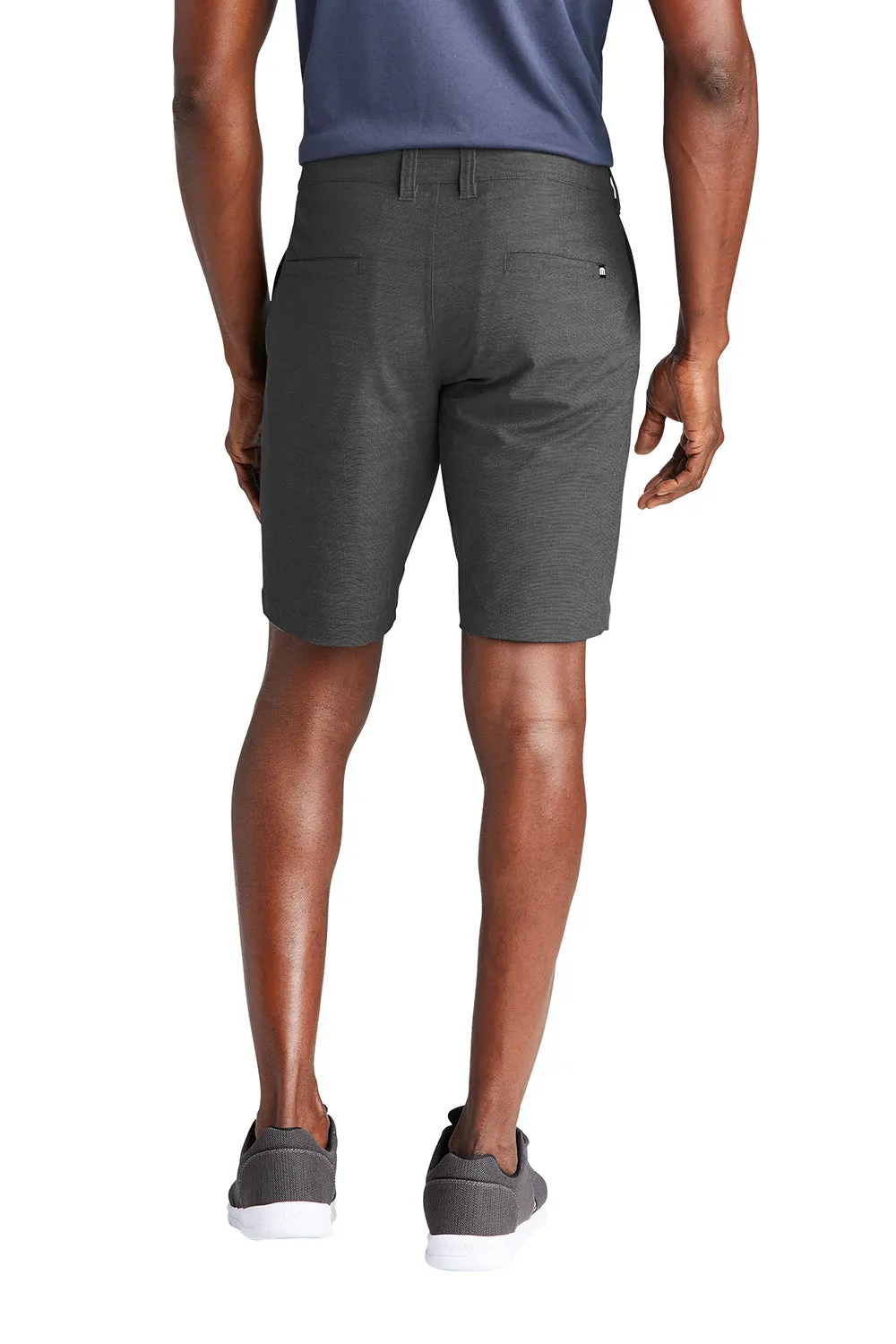 TravisMathew Mens El Dorado Wrinkle Resistant Shorts w/ Pockets - Black