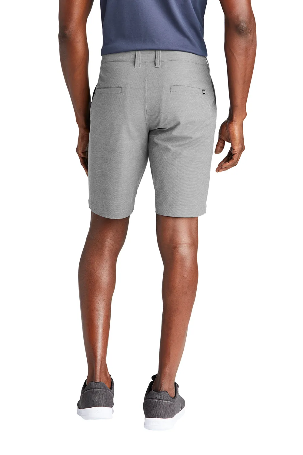 TravisMathew Mens El Dorado Wrinkle Resistant Shorts w/ Pockets - Light Grey