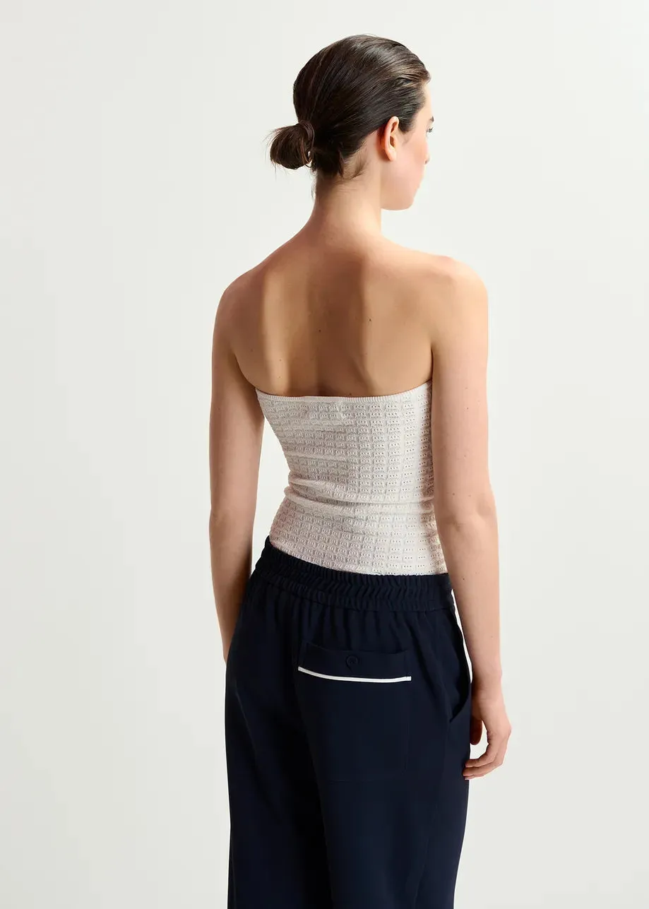 Tube Top Holo Off-White