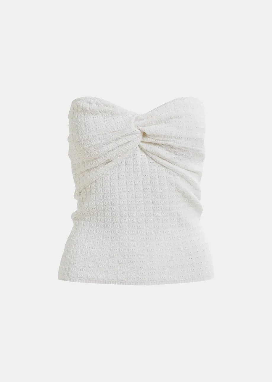 Tube Top Holo Off-White