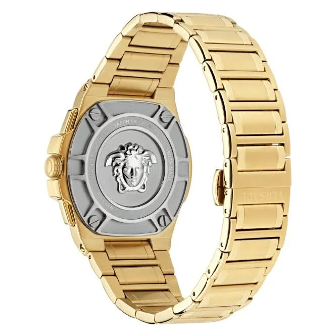 Montre Versace Gents Greca Noire Alumineuse VE7H00623