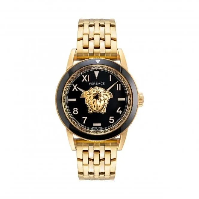 Montre Versace Gents V-Palazzo en or noir VE2V00322