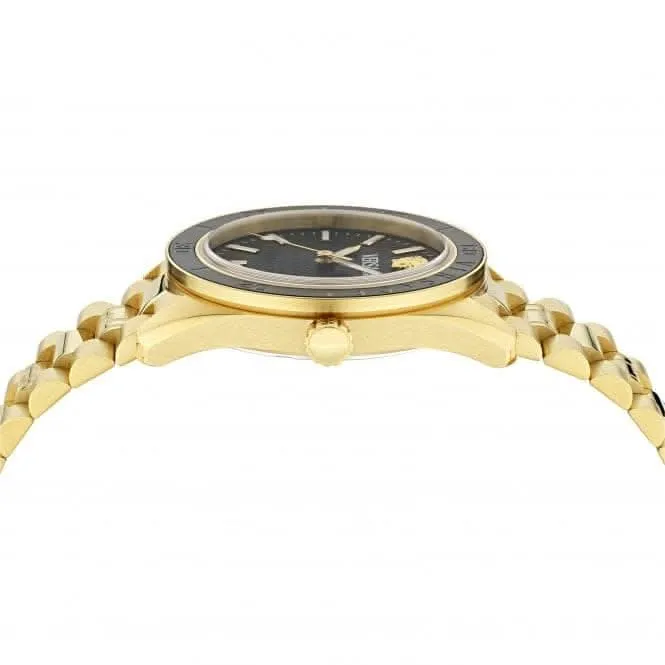 Montre Versace Timeless V Dome Black Sapphire VE8E00624