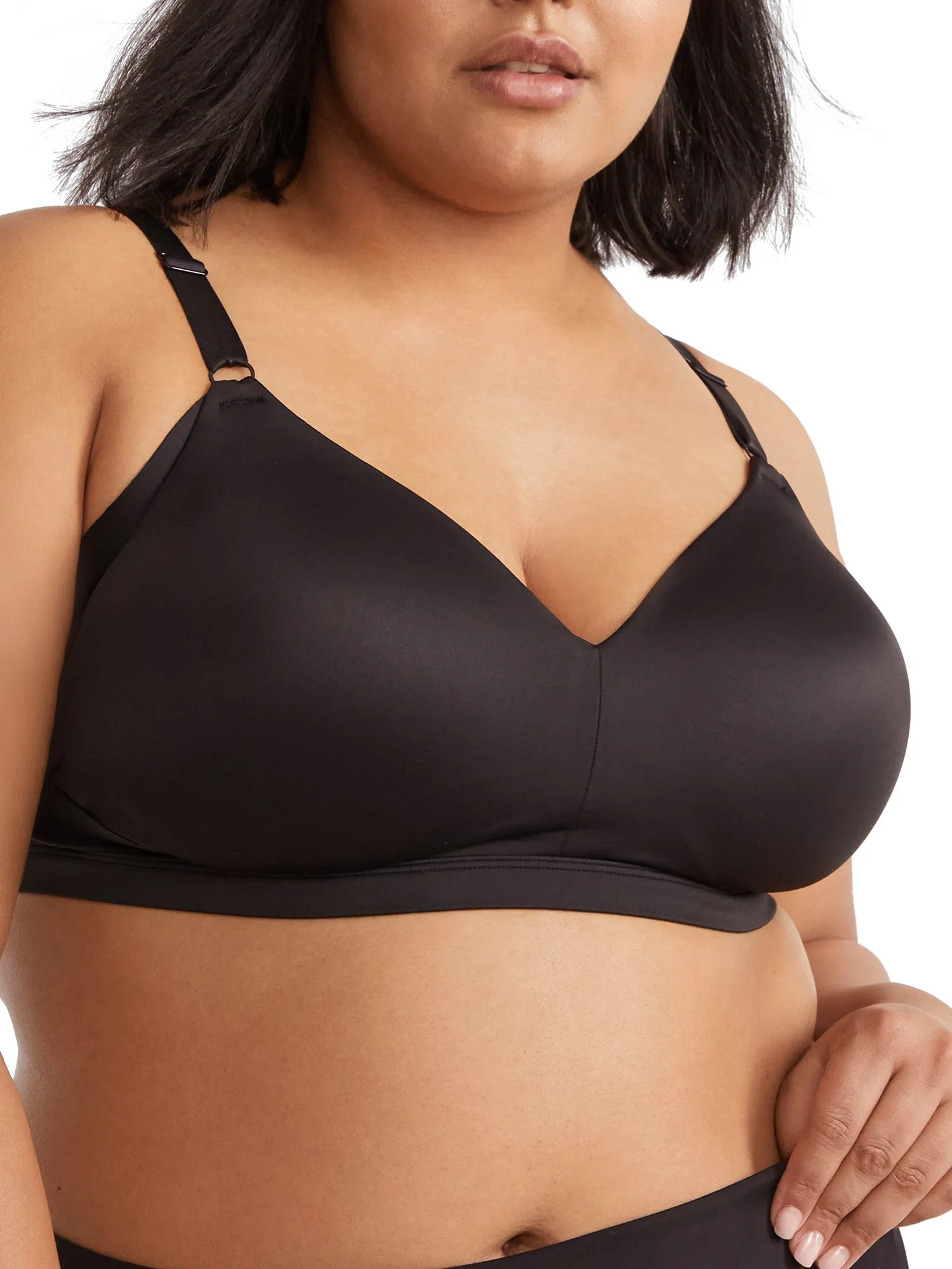 Warner's Women's No Side Effects Wire-Free T-Shirt Bra