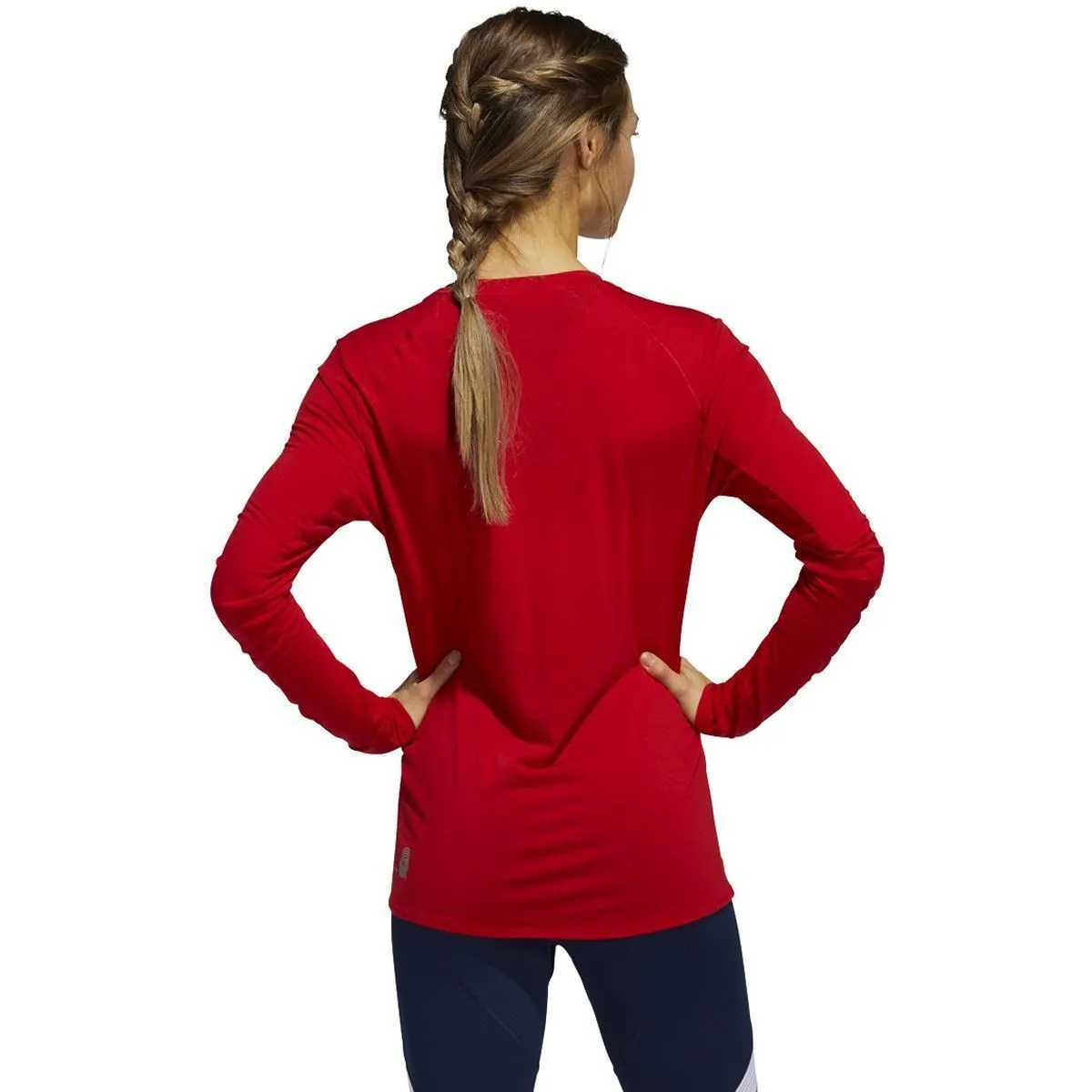 Women's adidas 2020 Boston Marathon Merino Wool Long Sleeve Tee