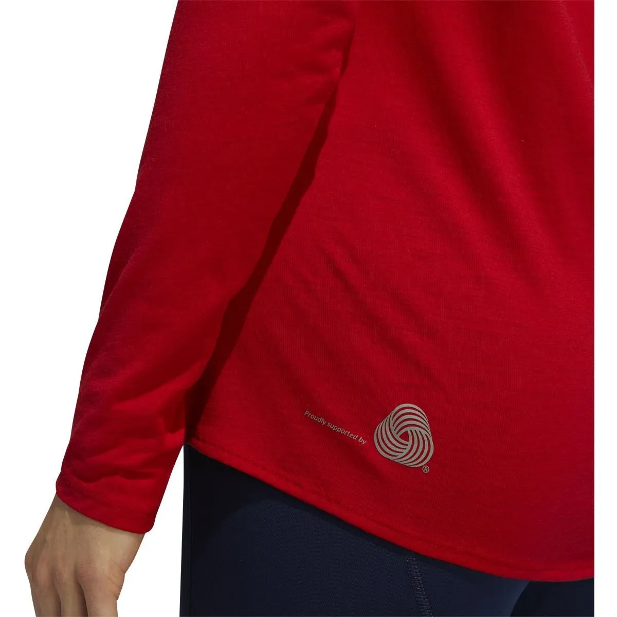 Women's adidas 2020 Boston Marathon Merino Wool Long Sleeve Tee