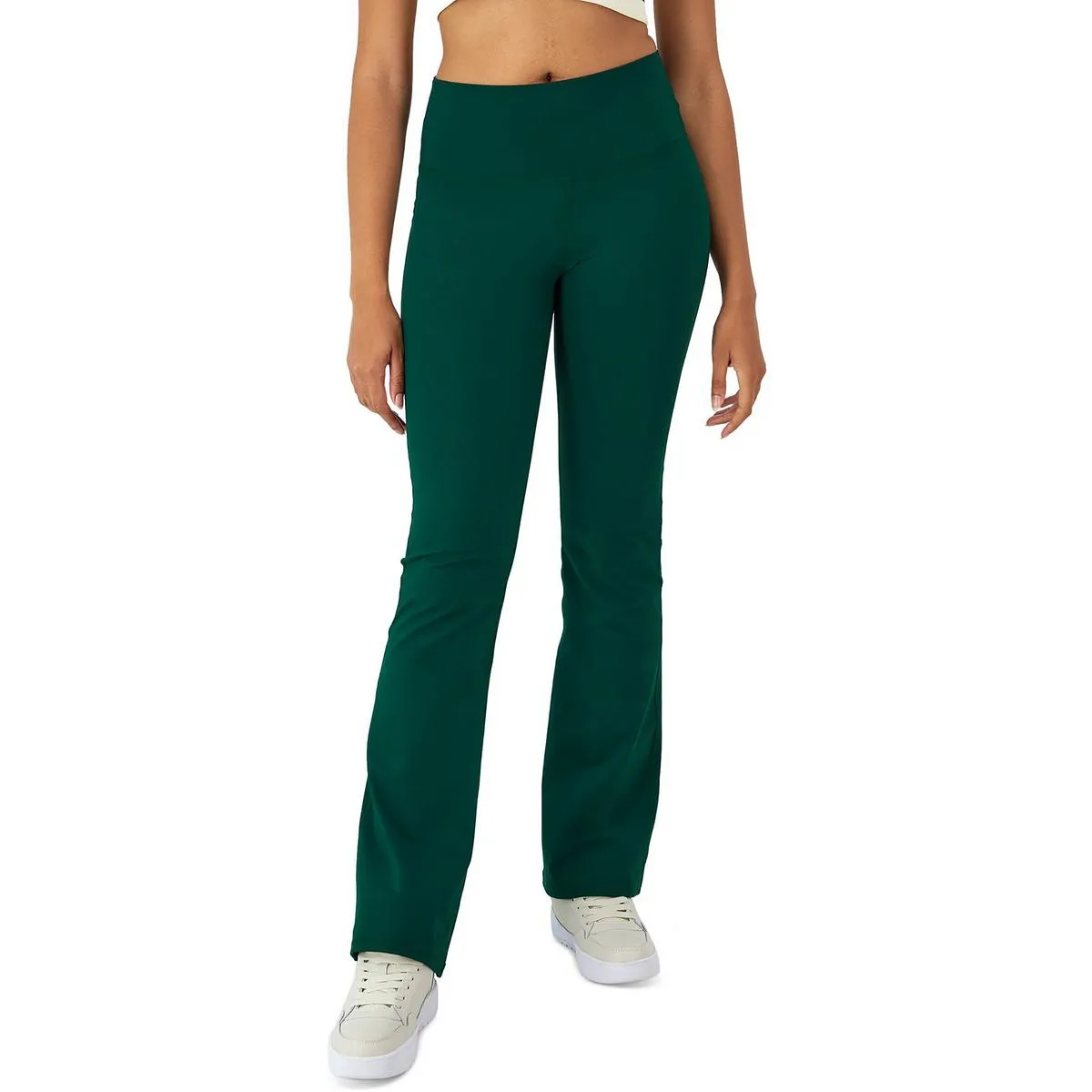 Womens Flare Leg Workout Athletic Leggings