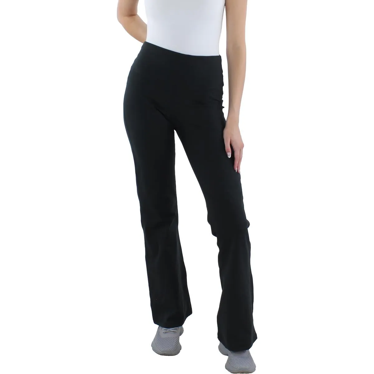 Womens Flare Leg Workout Athletic Leggings