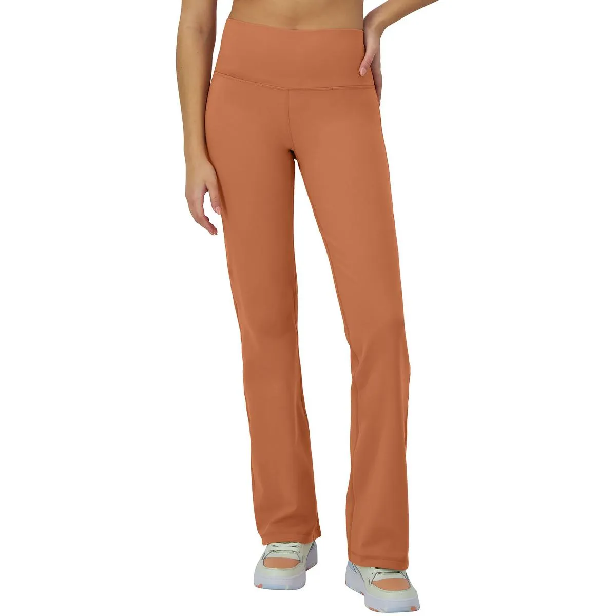 Womens Flare Leg Workout Athletic Leggings