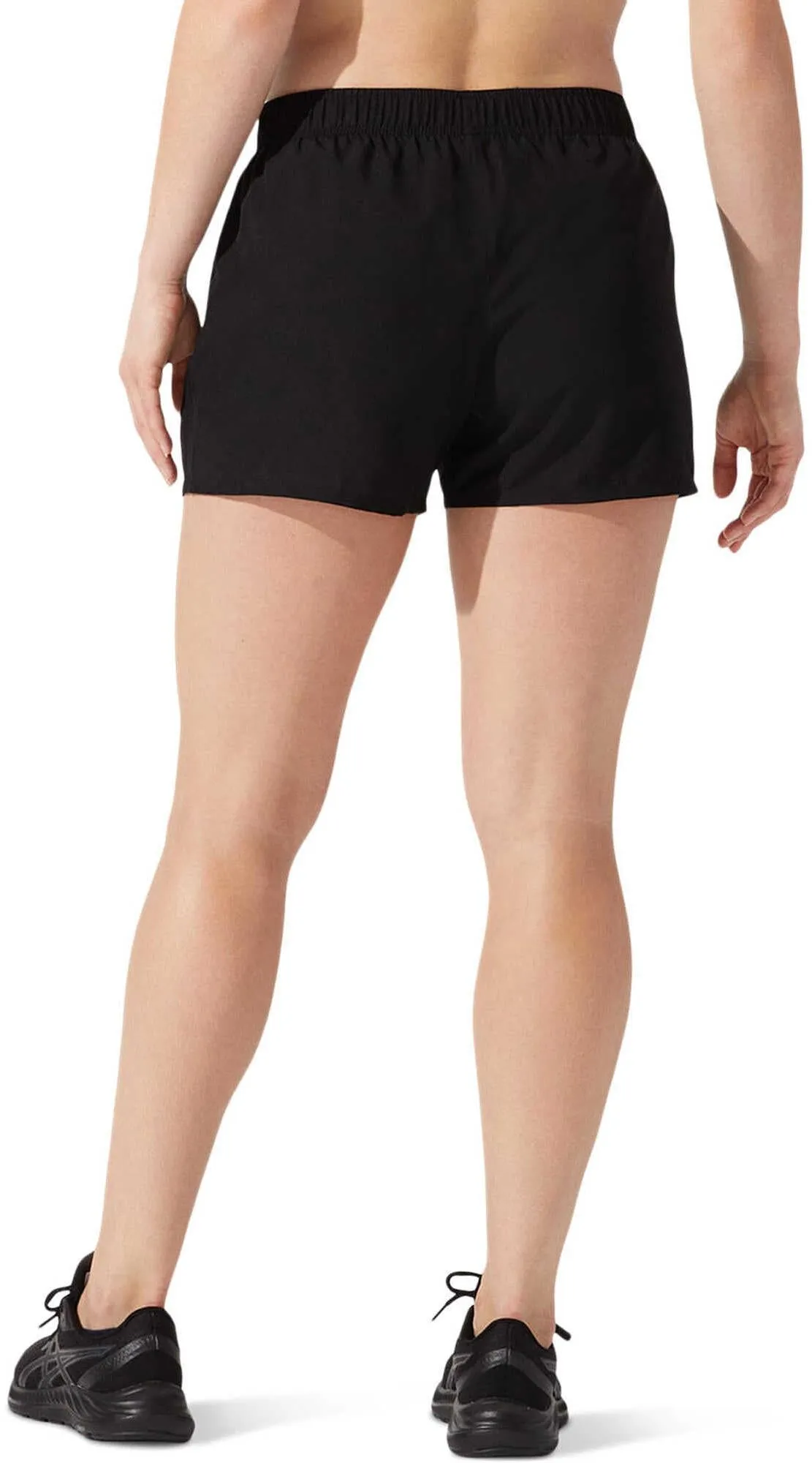 Women's Silver 4 Inch Shorts