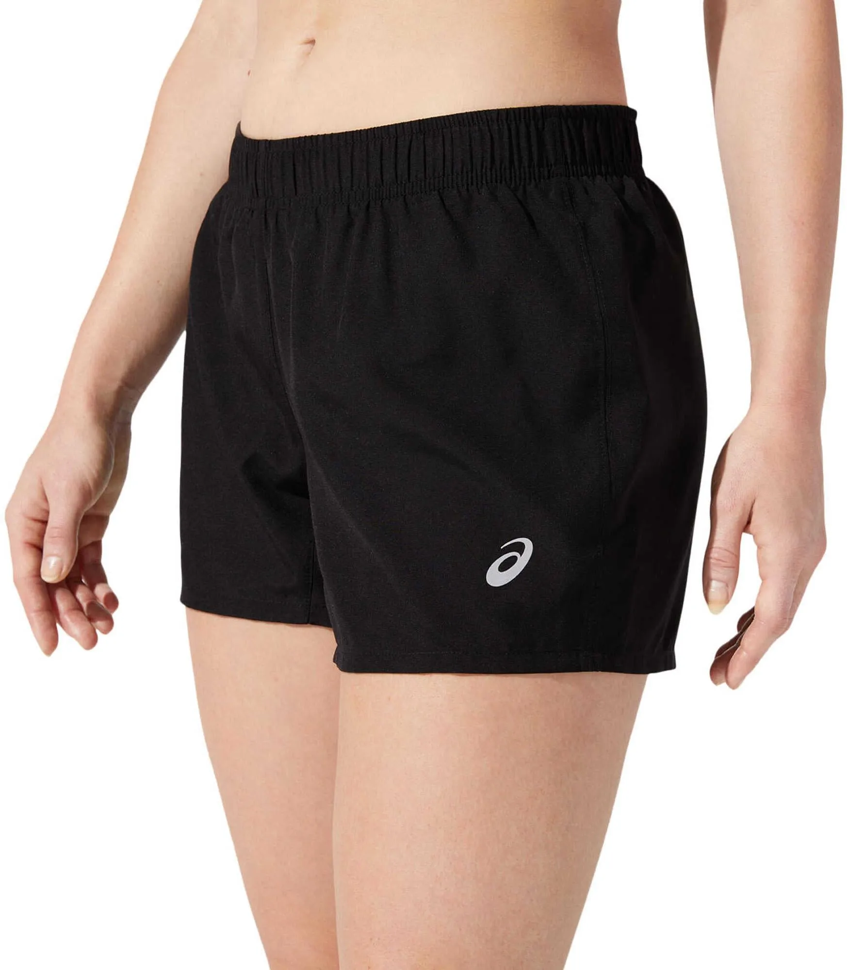 Women's Silver 4 Inch Shorts
