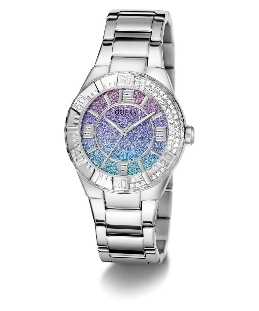 Montre pour femme argentée multicolore Sangria GW0882L1