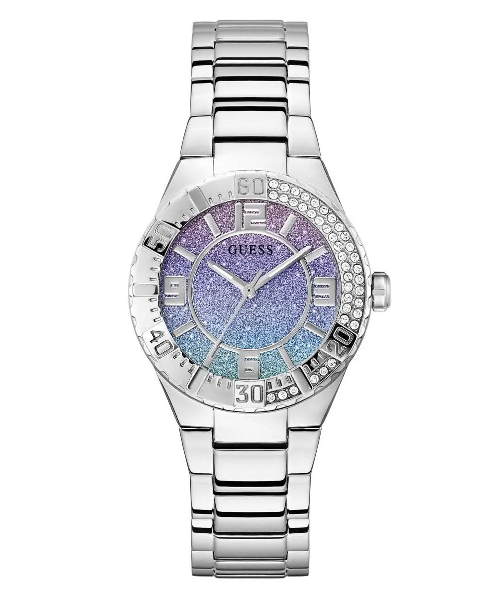 Montre pour femme argentée multicolore Sangria GW0882L1