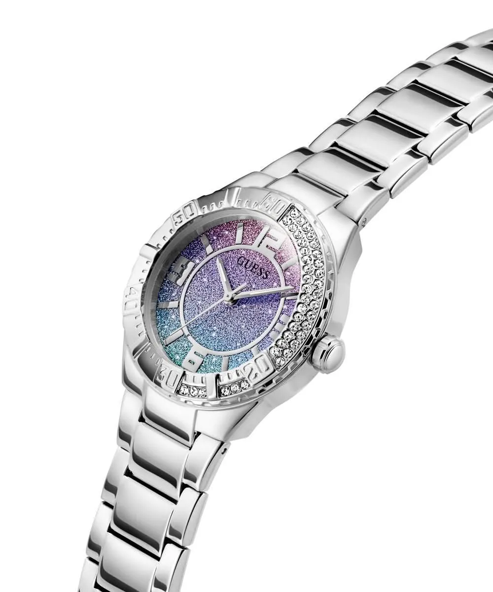 Montre pour femme argentée multicolore Sangria GW0882L1