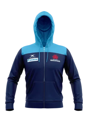 Xblades Womens NSW Waratahs Zip up Hoodie 20 <BR> WAR-HOD-L20-W NAVY SKY