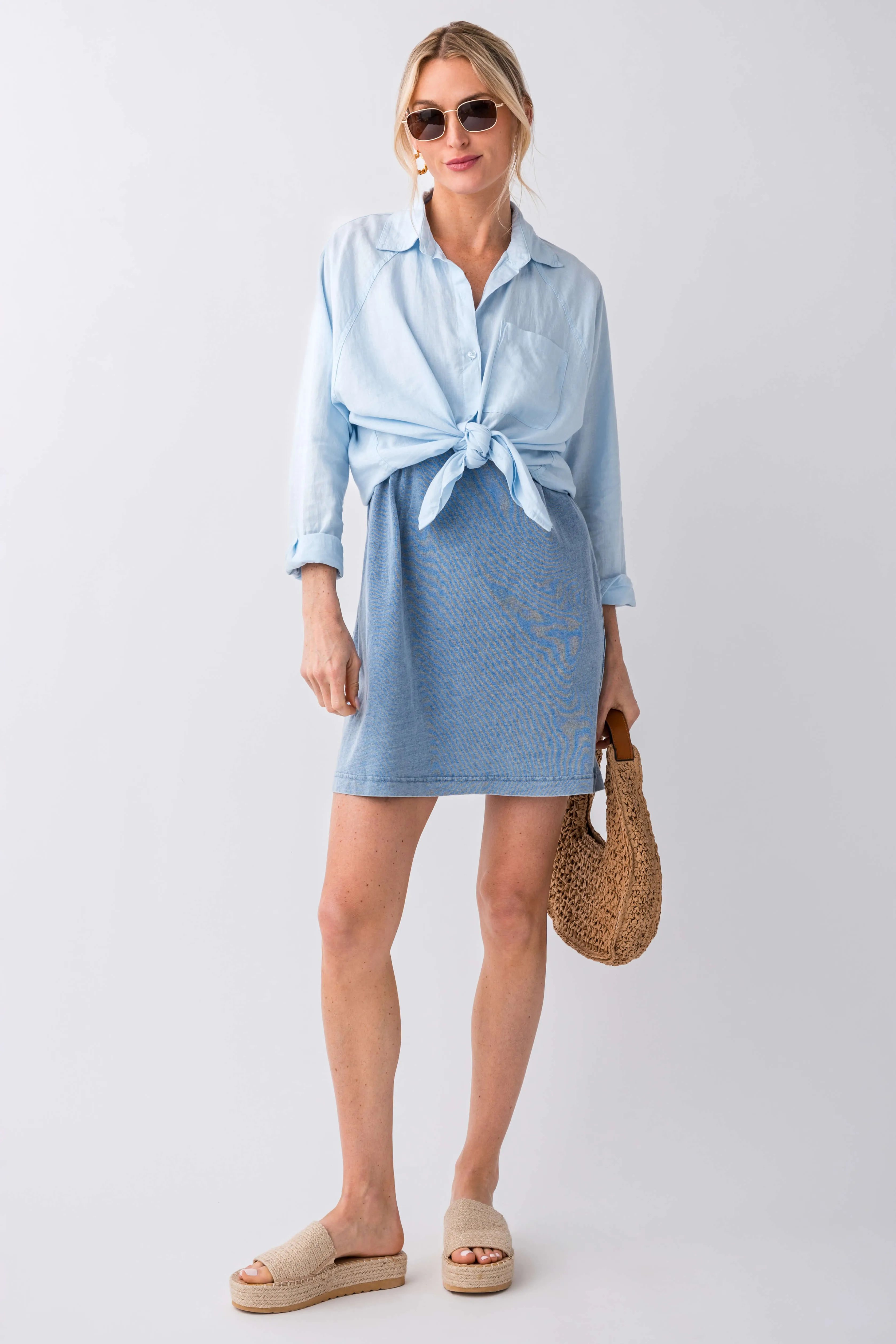 Z Supply The Perfect Linen Top